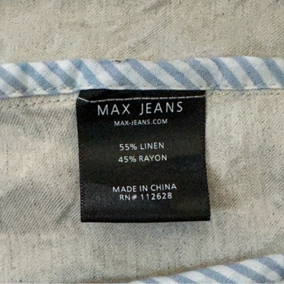 Max Jeans Military/Utility Style Jacket! Excellent Condition! - Picture 9 of 9